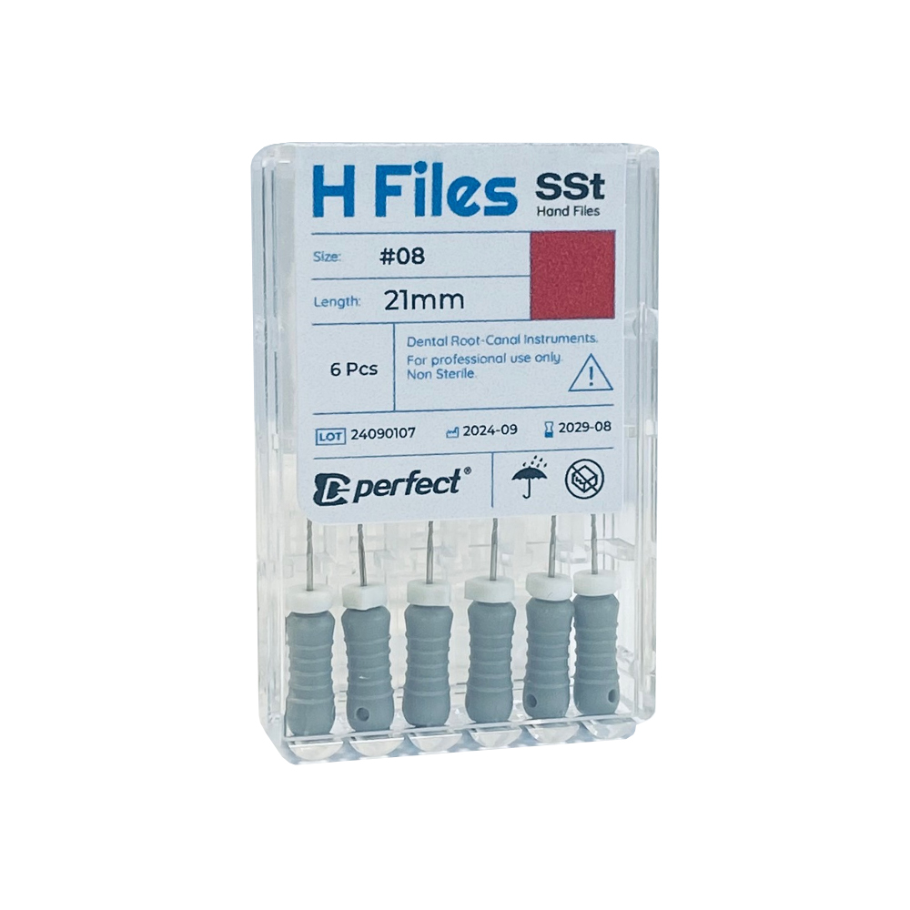 H Files 21mm Length Hedstrom Files - Size #08 - F2 Medical Supplies