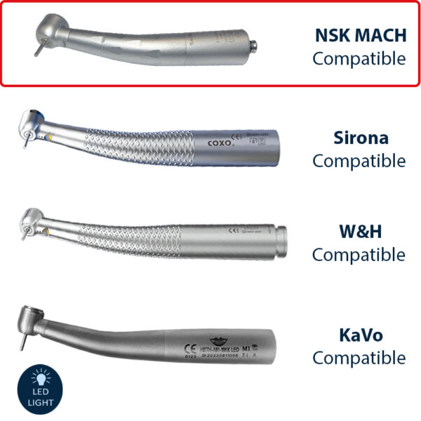 F2M095 NSK MACH Compatible Handpiece LED 04