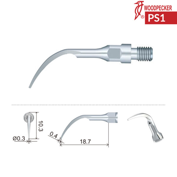 F2M070PS1 Woodpecker Sirona Compatible Scaler Tips PS1 02